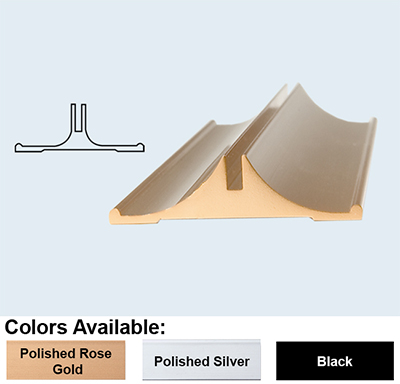 Counter Holder 1/16x6 Silver